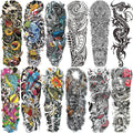 Temporary Tattoo for Men and Women Long Lasting Full Arm Tattoos Waterproof Realistic Sleeve Tattoos