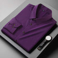 New Large Size Long-sleeved Shirt Men's Leisure Business Multi-color All-match Long-sleeved Shirt Shirt