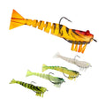 MISTER LURE Multi-Section 9.5cm 8.5g Soft Fishing Lure Cheap Price Colorful Shrimp Soft Bait