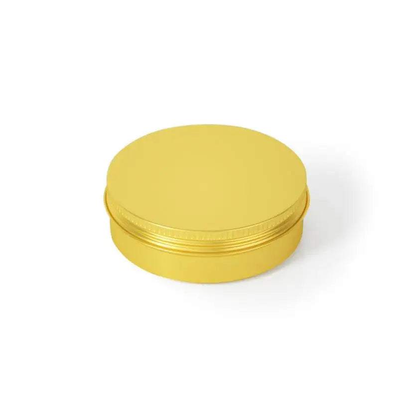 100ml Custom Round Aluminium Metal Candle Pomade Soap Candy Tin Can Jar Box Containers Cosmetic Packaging