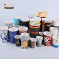 Logo Recycled Paper Cup Coffee Cup Cold/hot Drink Paper Hot Sell Customized 8oz/12oz/16oz/20oz/24oz Craft Paper Beverage Accept