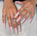 Private Labels Press on Nails Hot Selling False Nails Accepted Customized Logo Artificial Fingernails Nail Art