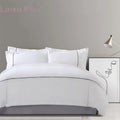 LINENPRO Hot Sale Luxury Grey White Hotel Europe Bed Sheet Sets BeddingCheapest Egyptian Cotton Winter Bedding Sets