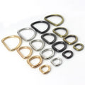 CLOXY 16-50mm High Quality Metal D Ring Buckle Clasp Luggage Backpack Handbag Hardware Bag Parts Accessories D Rings