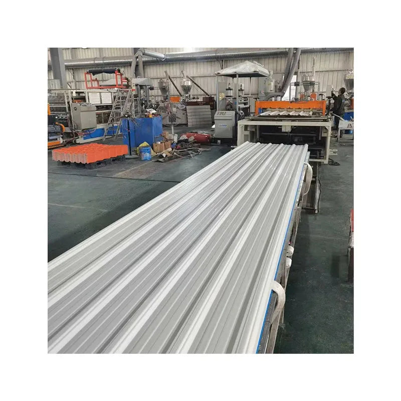 Modern Corrugated PVC Roof Cover Sheet for Warehouse and Farmhouse Use Durable & Windproof