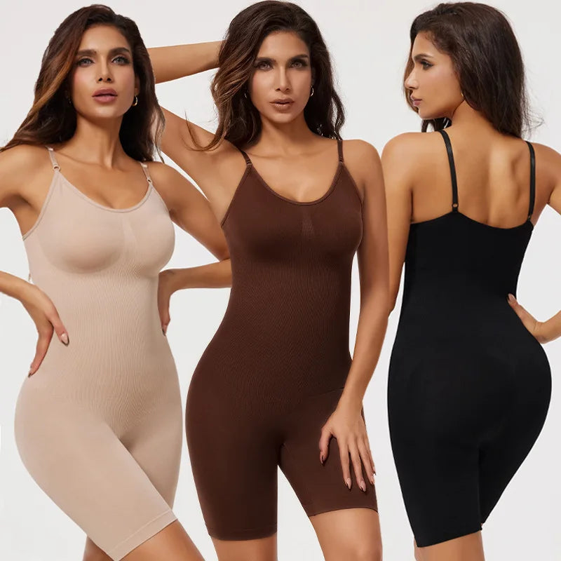 Wholesale Cheap Waist Trainer Woman's Shapewear Bodysuit Tummy Control Seamless Sculpting Butt Lifter Body Shaper for Women
