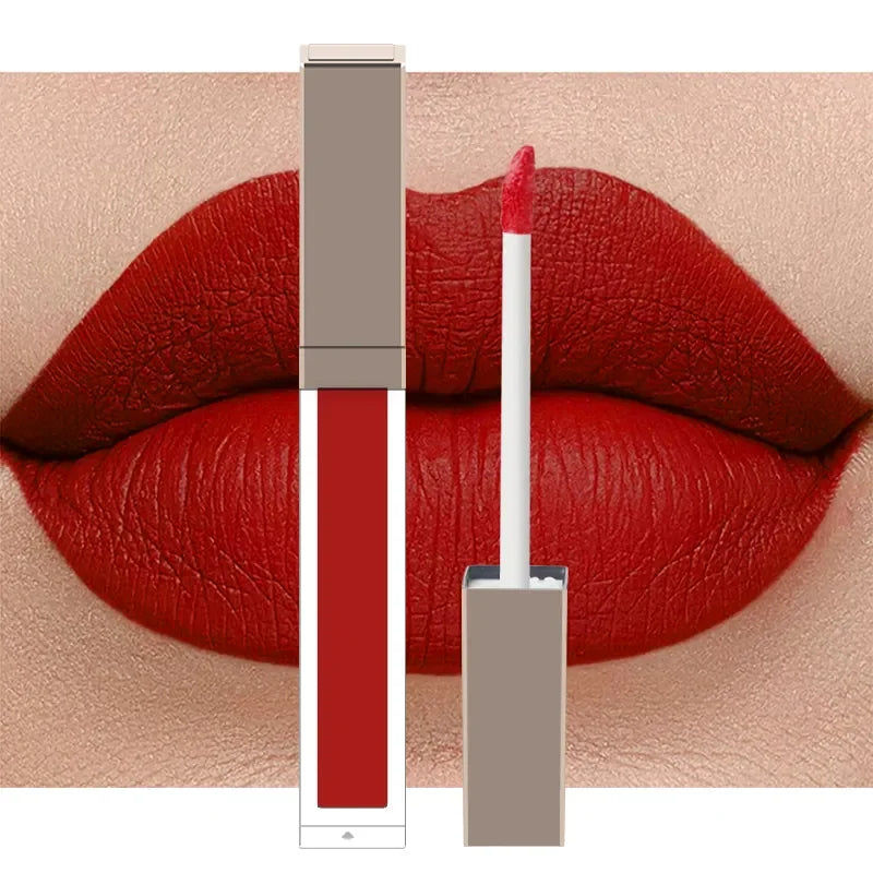 Long Lasting Matte Liquid Lipstick Cruelty Free Lipstick Make Your Own Logo Waterproof Liquid Lipstick