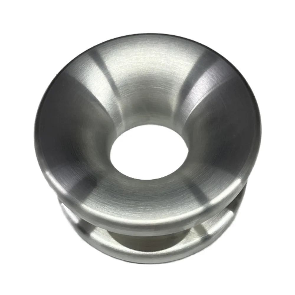 Precision Low-Friction Aluminum Alloy Dual-ship Rotating Pulley Slip Rings CNC Machined Marine Boat Hard Anodized Coating Stock