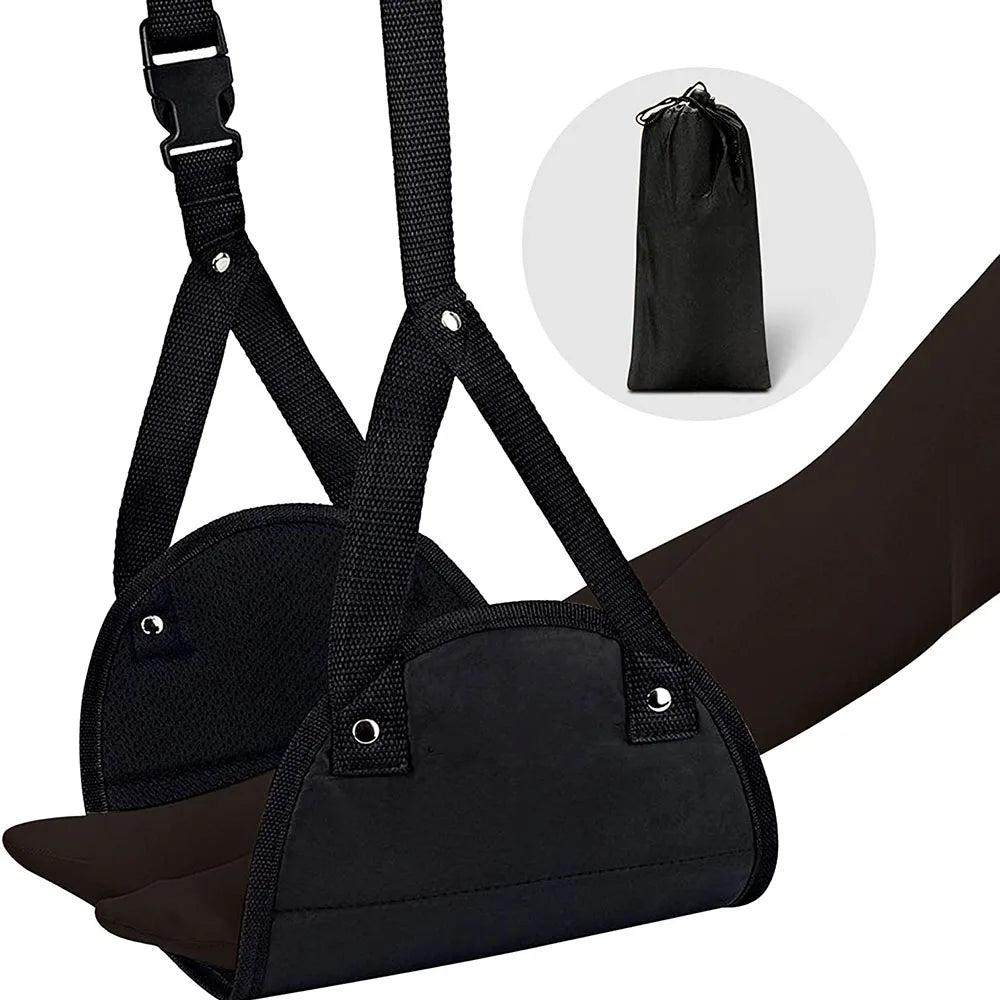 Travel Accessories Foot Hammock Footrest Office Airplane Ergonomic Footrest Relax Car Seat Footrest