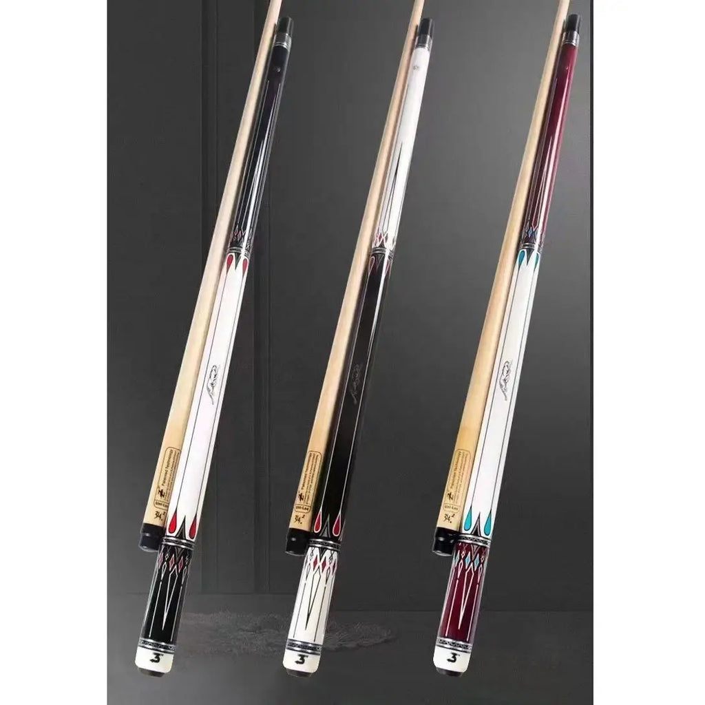 Premium 11.75mm Tip Size Unilock Joint Maple Wood 1/2-PC Billiard Pool Cue Sticks for Sale
