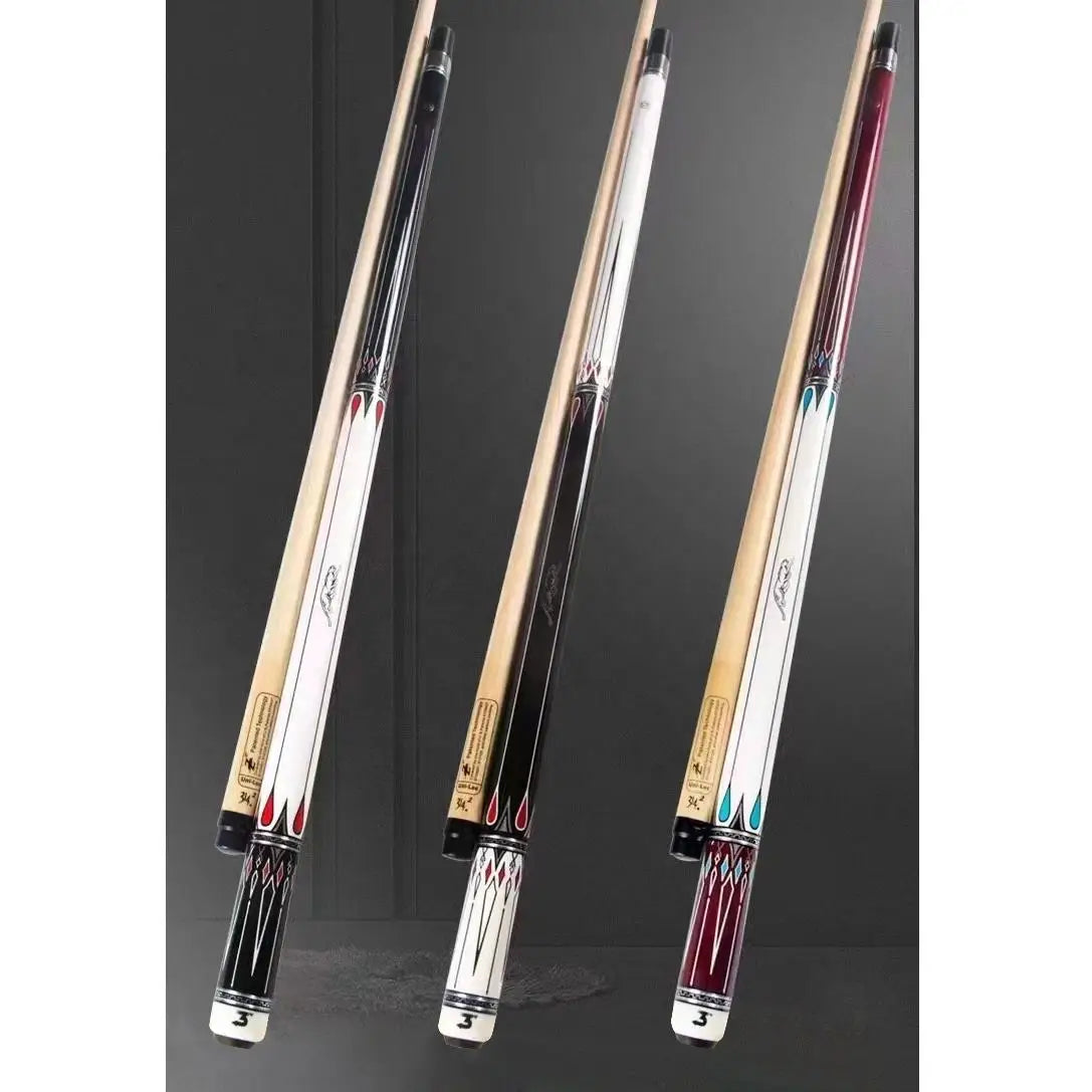 Premium 11.75mm Tip Size Unilock Joint Maple Wood 1/2-PC Billiard Pool Cue Sticks for Sale