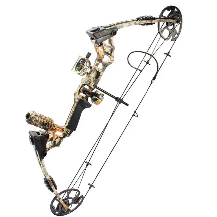 Archery M120 Compound Bow 20-70lbs Power Hunting Compound Bow Available in Black Camo