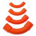 Wholesale UPVC Electrical Conduit Fittings 90 Degree Long Bend Smooth Surface Customizable Colors OEM Available