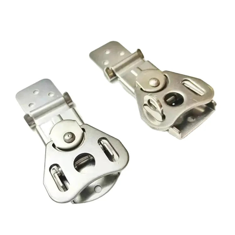 Adjustable Stainless Steel 304 Zinc Plated Latch Lock Hook Door Lock Latching Reed Switch Push Button Switch Box Bag
