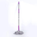 Microfiber Twist Mop Steel Handle Eco-Friendly Hand Free Household Convenient Cleaning Floor Mop Stick