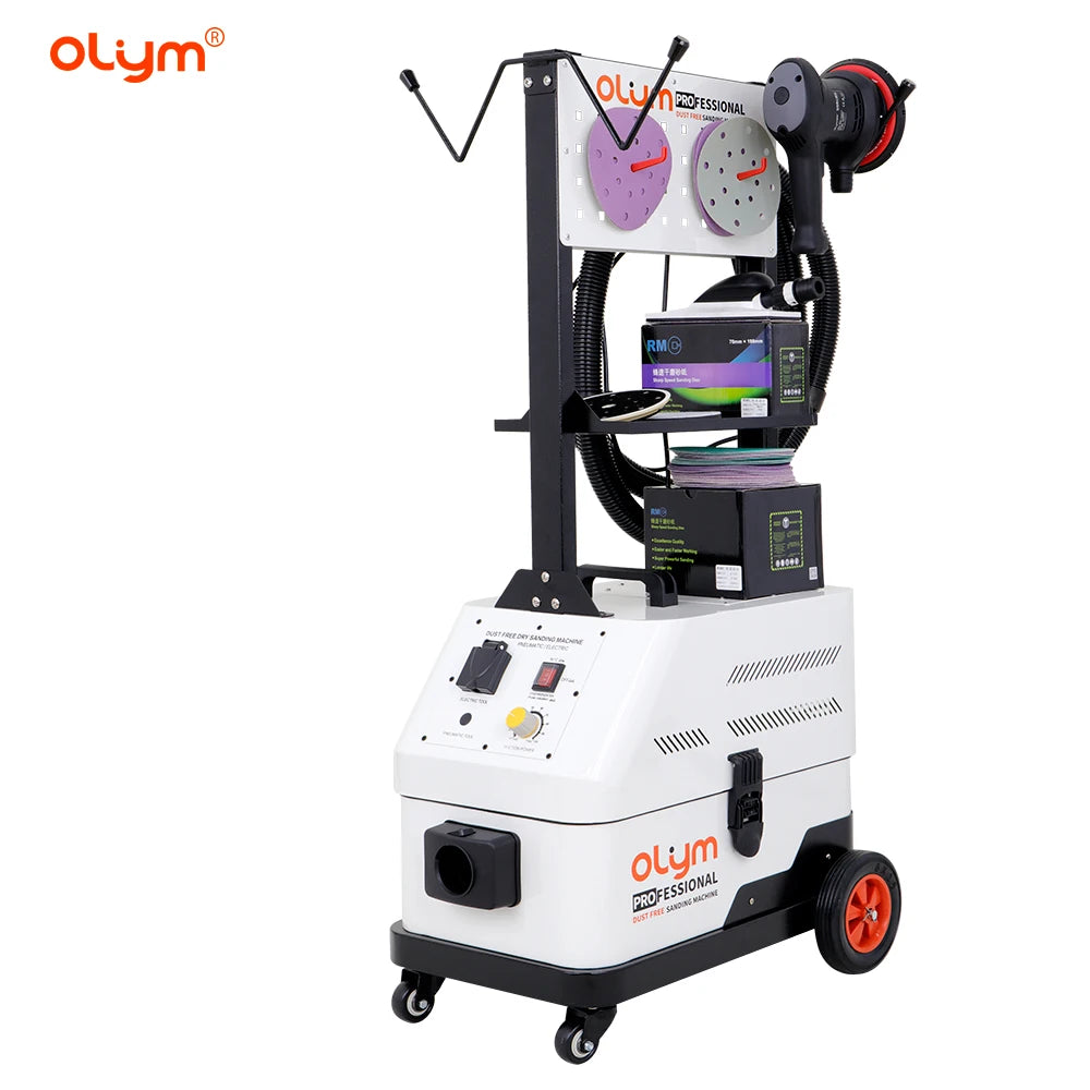 Factory OEM Dust Free Car Vacuum Cleaner with Large Vacuum Suction System for Car Repair Sander Machine Polishing