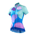 Manufacturer Cycling Bike Jerseys With Zipper Collar Custom Quick Dry Women Cycling Shirt Custom Pro Short Sleeve Cycling Jersey