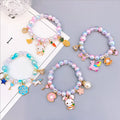 High Quality Children's Pearl Bracelet Cute Little Animal Decoration Beaded Bracelet for Little Girls