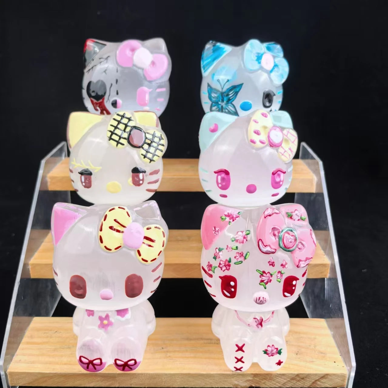 Wholesale Natural Crystal Ornament Carving Selenite Cat Figurine for Healing