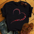 Custom Unisex Shirts Casual Slogan Graphic Print Oversized Black Short Sleeve Plus Size T-shirts Ladies Women Streetwear T Shirt