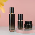 Luxury Skincare Cosmetic Packaging Containers Skin Care Set Glass Skincare Packaging Pump Bottles and Jars