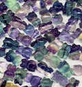 Wholesale Natural Stones Carved Cat rainbow Fluorite Hello Kitty Pendant