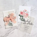 Vellum Wedding Invitation Cards Bridal Shower Invite With Envelopes for Marriage MegaBDM