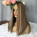 Beauty Girl Hair in Stock 100 Percent Human Hair Silk Top Jewish Wig Kosher Wigs Dimensional Blonde Jewish Wigs Manufacturers