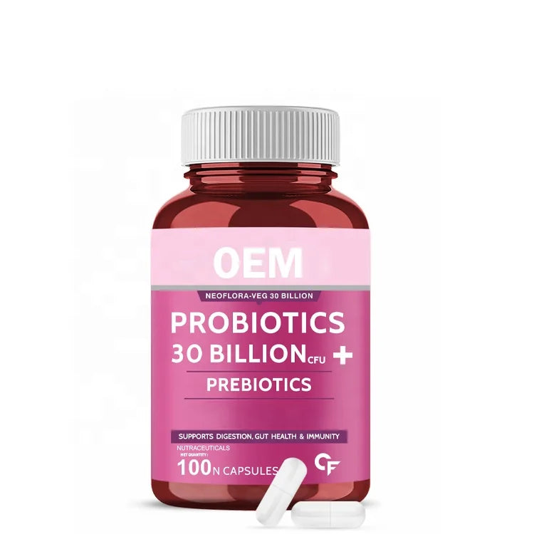 OEM Prebiotics Digestive Enzymes Supplement Vagina Probiotics Probiotic Capsules for Women