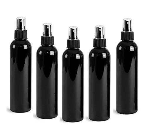 Empty Fine Mist PET 30ml 50ml 100ml 120ml 150ml 200ml 250ml Amber White Clear Plastic Spray Bottle for Cosmetic Packaging