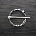 Viking Bird Head Raven Brooch for Women Men Cloak Shawl Buckle Clasp Pin Clothing Accessories