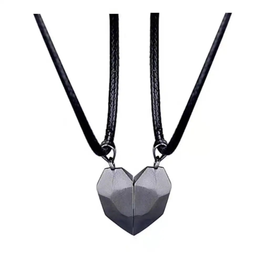 High Quality Durable Love Wish Stone Necklace Creative Magnet Necklace Simple Couple Necklace