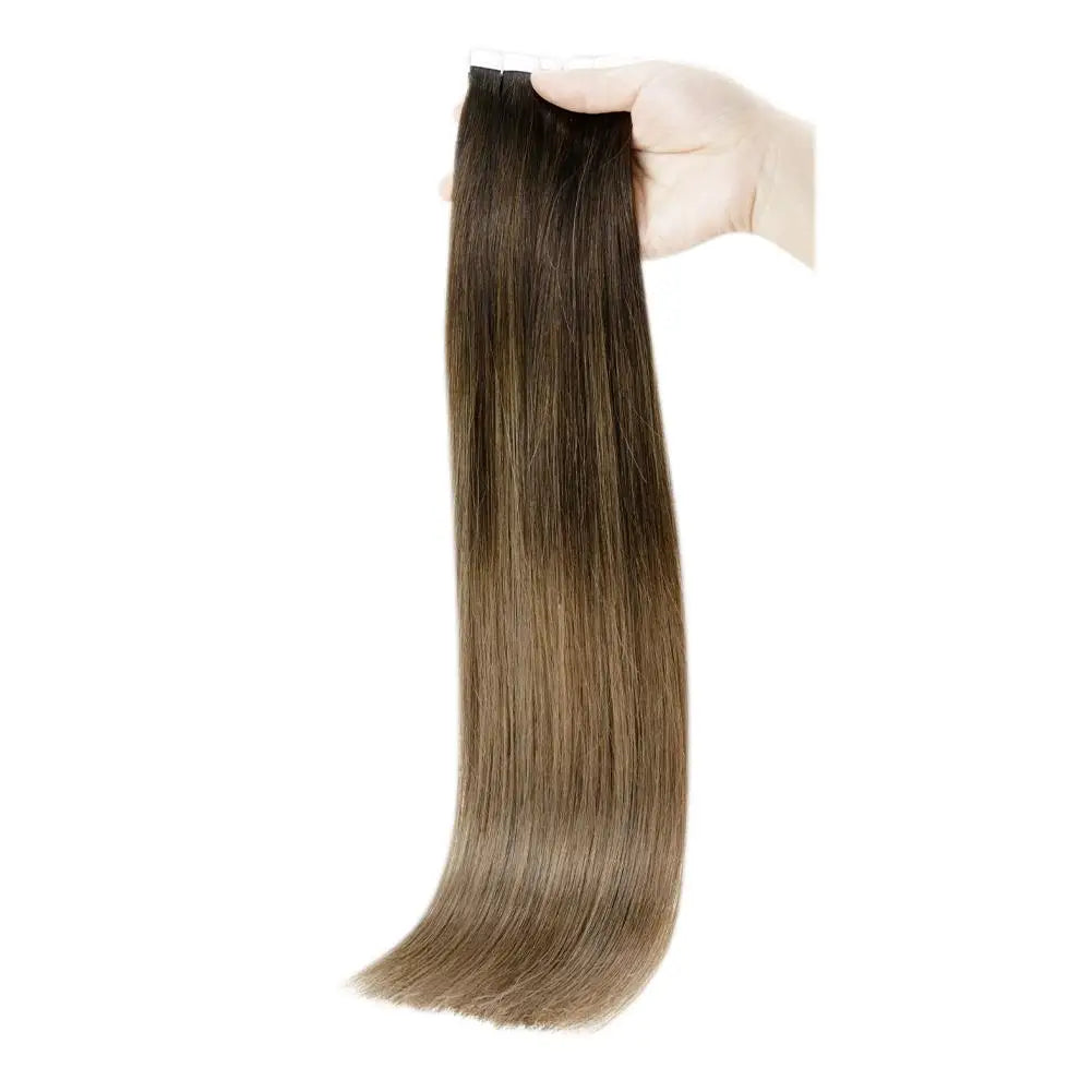 Fast Shipping Double Drawn Hair Extension Suppliers  European 100% Virgin Human Tape Hair Extension