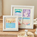 Oil Stick Photo Frame DIY Painting Quadrille square 6inch Special Picture Frame Handmade Bright Color Hanging Wall Wholesale