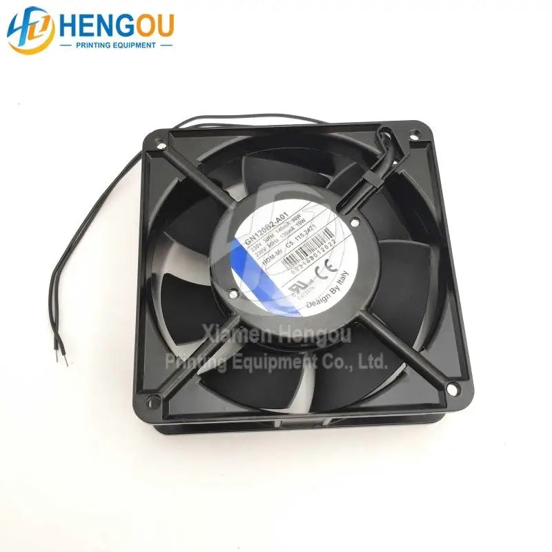 C5.115.2421 Receiving Fan SM102 CD102 Printing Machinery Spare Parts 119x38mm 230V