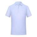 Wholesale Men's Mercerized Cotton Golf Work Team for Polo Shirts Custom Logo & Embroidered Text 2025 Solid Pattern Knitted