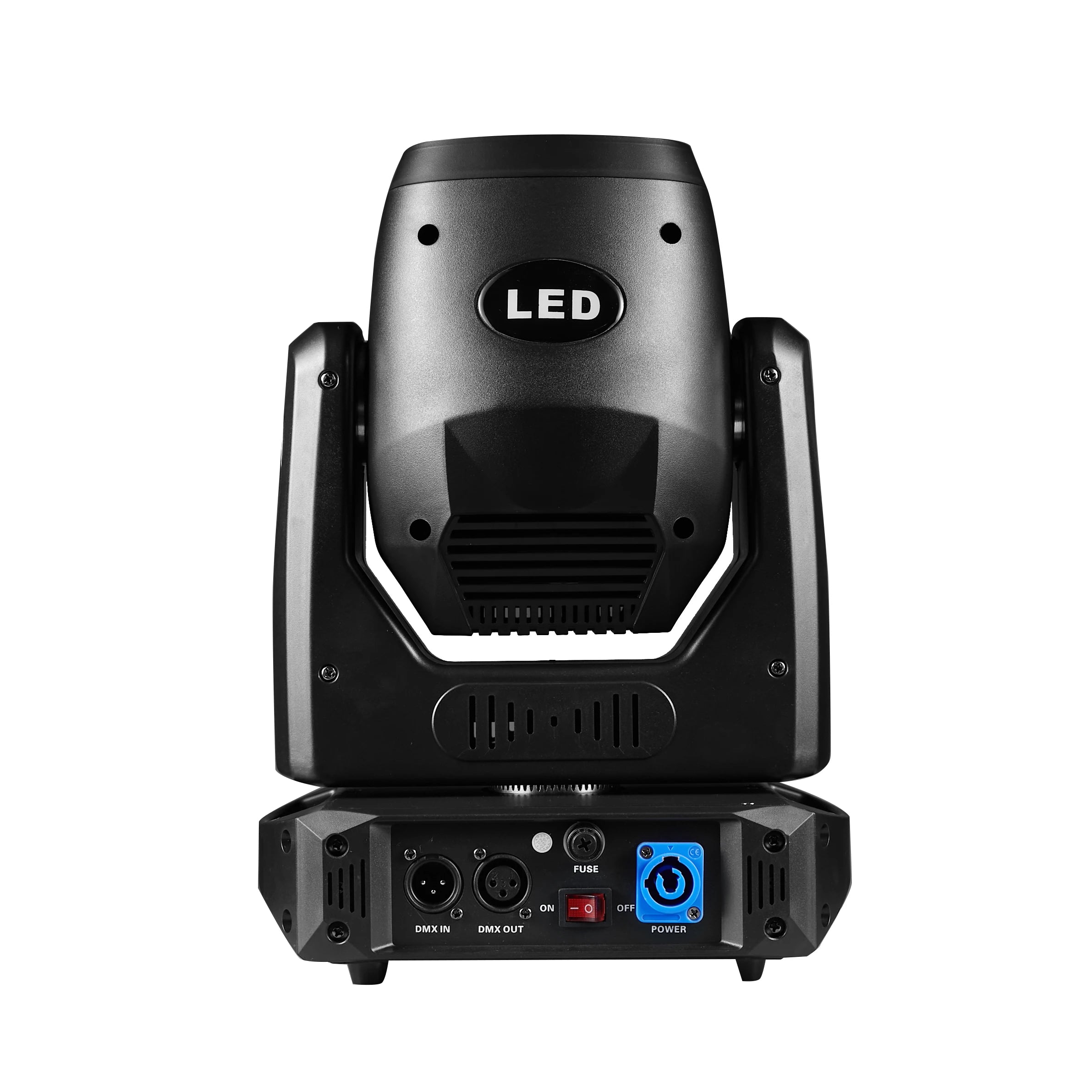 120W LED Moving Head Stage Lights for DJ 8 13 Gobos Spotlights Static Rotating Halo 5-Facet Prism Sound Activated DMX 350W RGBW