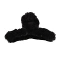 Autumn and Winter Plush Headwear Accessory Net Red Style Back Shark Clip with Fluffy Claw Decorative Plastic and Plush Material