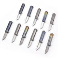 New Launch D2/Damascus Folding Pocket Knife Keychain for Women's Self-Defense Outdoor Camping Hunting with Aluminum Box