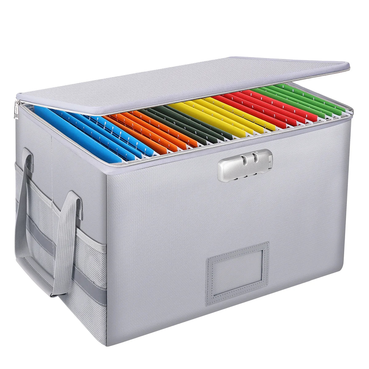 YIHUAXING New File Organizer Box Fire Water Resistant Office Document Storage Boxes Dust-proof Waterproof Fireproof Organizer