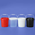 10L Factory Price PP Bucket Plastic With Lid for Chemical Barrel Paint Pail Lubriction Container OEM ODM Custom PP Round Pail