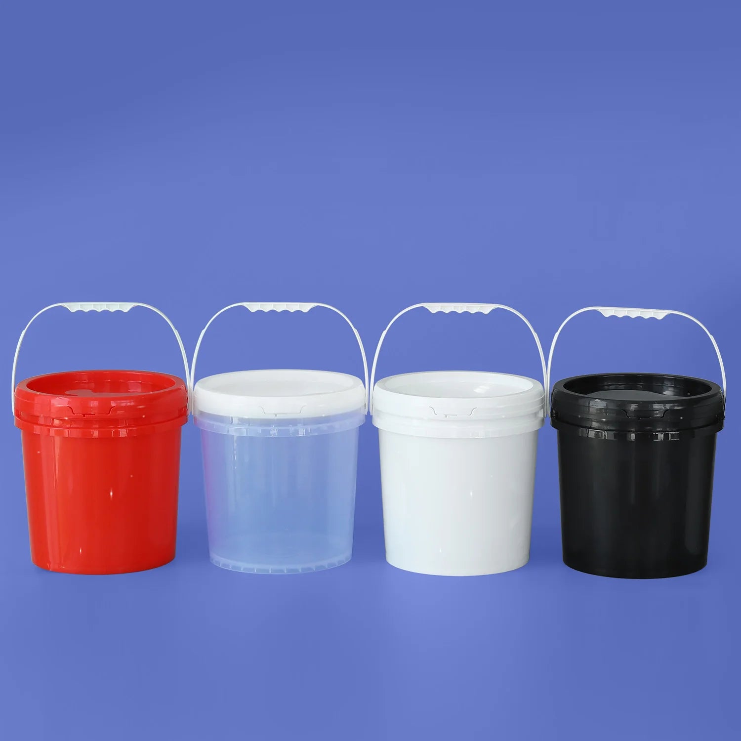 10L Factory Price PP Bucket Plastic With Lid for Chemical Barrel Paint Pail Lubriction Container OEM ODM Custom PP Round Pail
