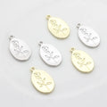 Zinc Alloy Rose Hanging Pendant DIY Handmade Necklace Earrings Bracelet Accessories Materials