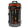 KSEIBI Hexagon Socket Set and Ratchet Set Hand Tool Set