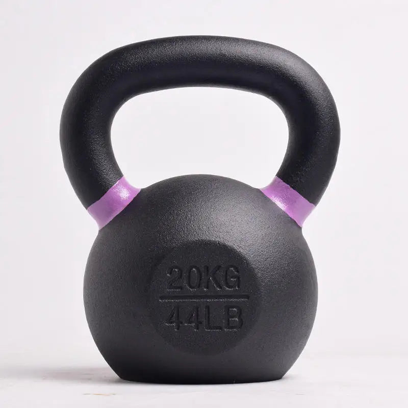 Factory Iron Kettlebell Professional 2KG to 40KG Free Weight Kettlebells Gym Equipment Squat Strength Training Color Kettlebell