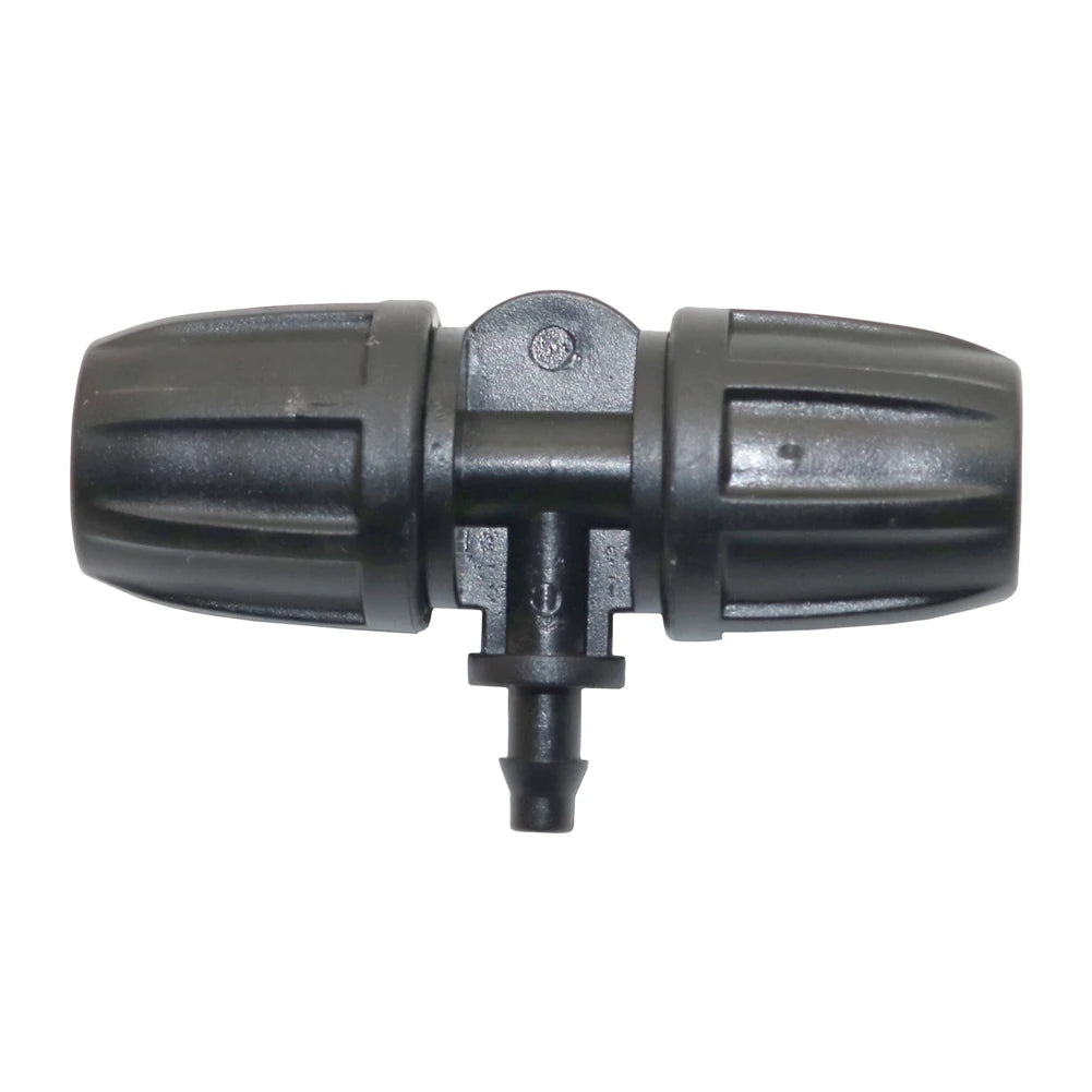 8/11mm to 4/7mm Lock Nut Quick Connector Hose Diverter for Garden Farm Irrigation