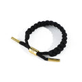 AA0165992 Gold Buckle Little lion Trend Weaving Couple Student Shoelace rainbow Bracelet