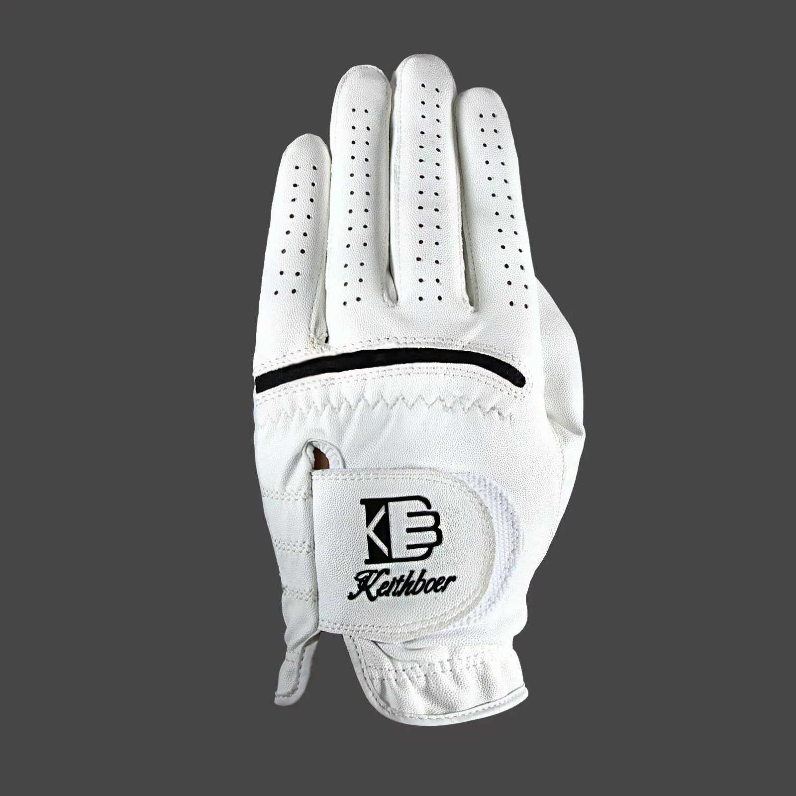 Custom Premium Left Hand Breathable Golf Gloves with Custom Logo PU Leather Hand Grips & Custom Sizes for Performance