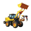 High Quality Chinese 2500kg Diesel Mini Front Loader 4x4 Drive 5 Ton Bucket Attachments for Farm Industries Featuring Premium