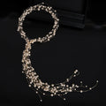 Fashion Pearl Bridal Hair Accessories Fashion Hair Jewelry Accessories Wedding Headband Women Headpiece for Christmas Party